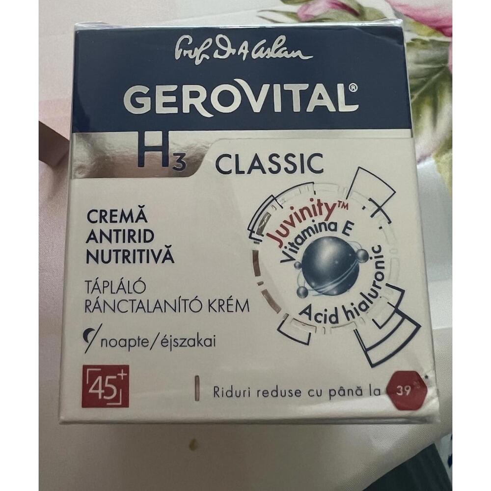 Gerovital H3‎ Classic Restructuring Lift Night Cream 1.69 oz